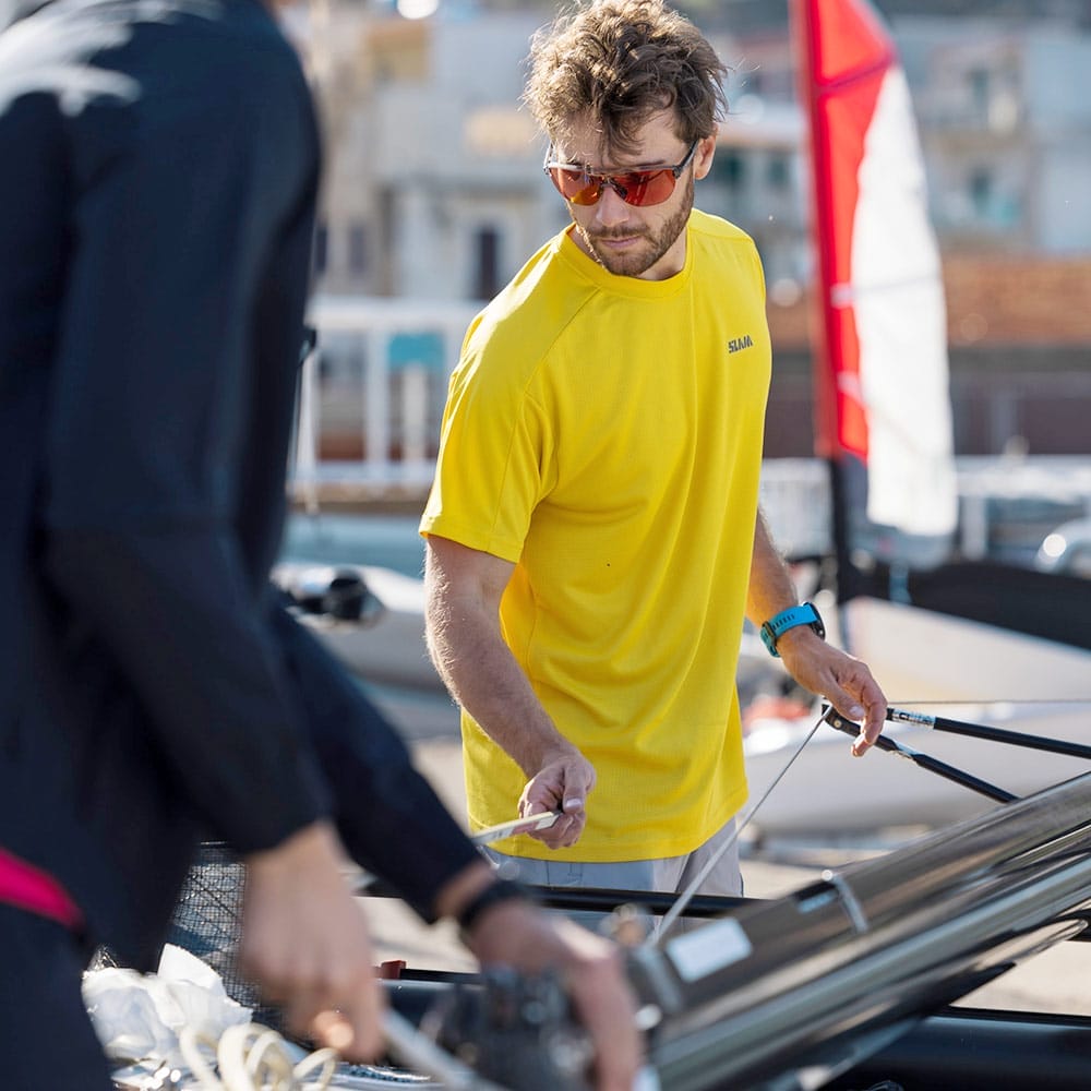 SLAM Clothing SLAM Clothing Rigging Yellow Top