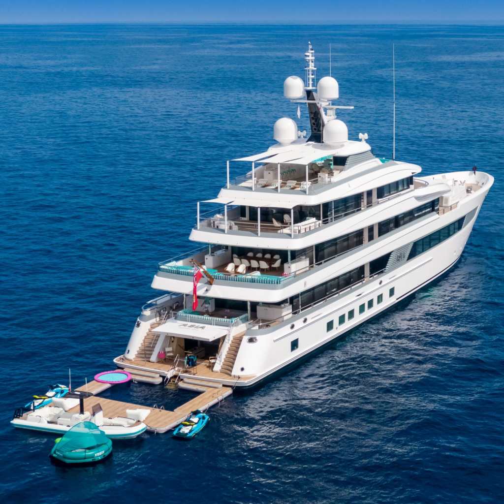 aerial view of custom sea pool