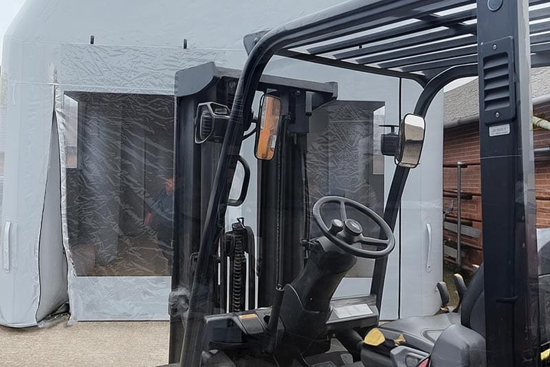 Inflatable Tender Storage