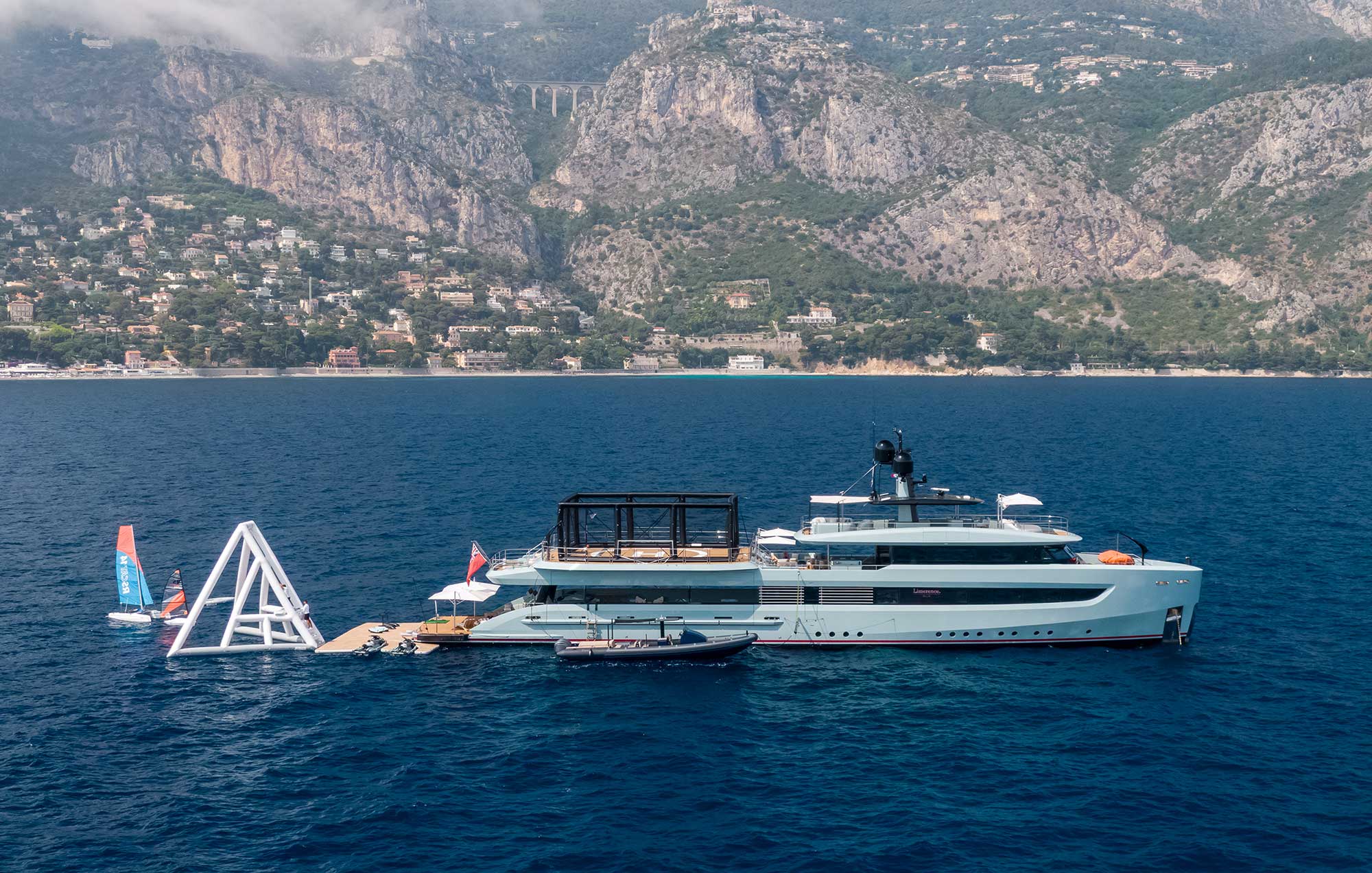 MY Limerence Inflatable Water Park by Raphael Belly