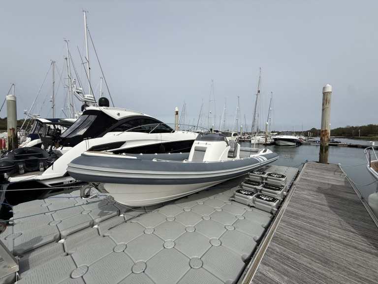 Port side view of Cobra Nautique 9.7 m