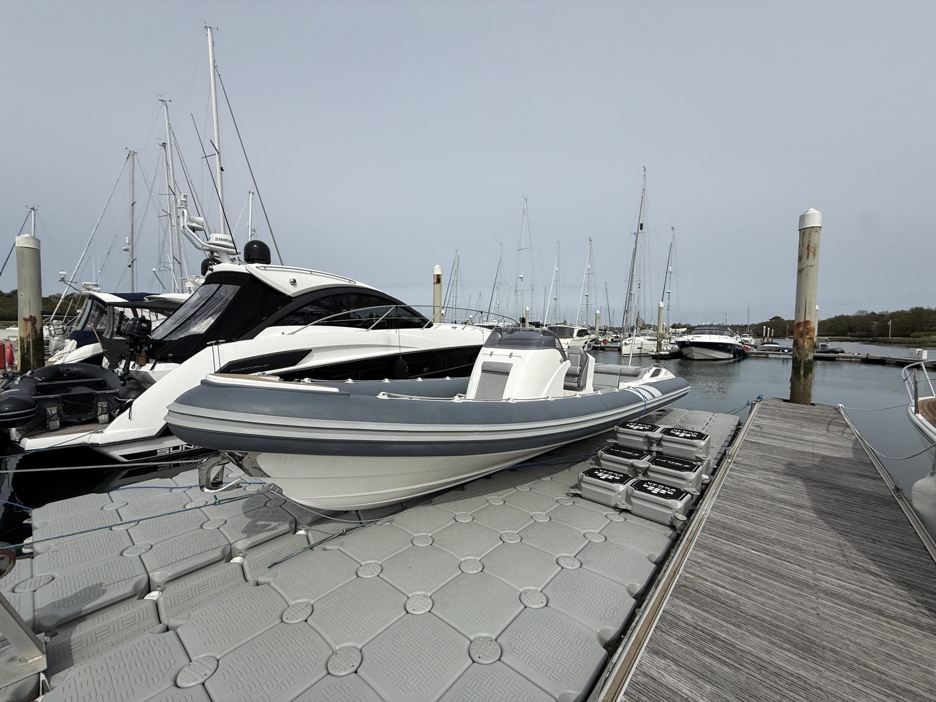 Port side view of Cobra Nautique 9.7 m