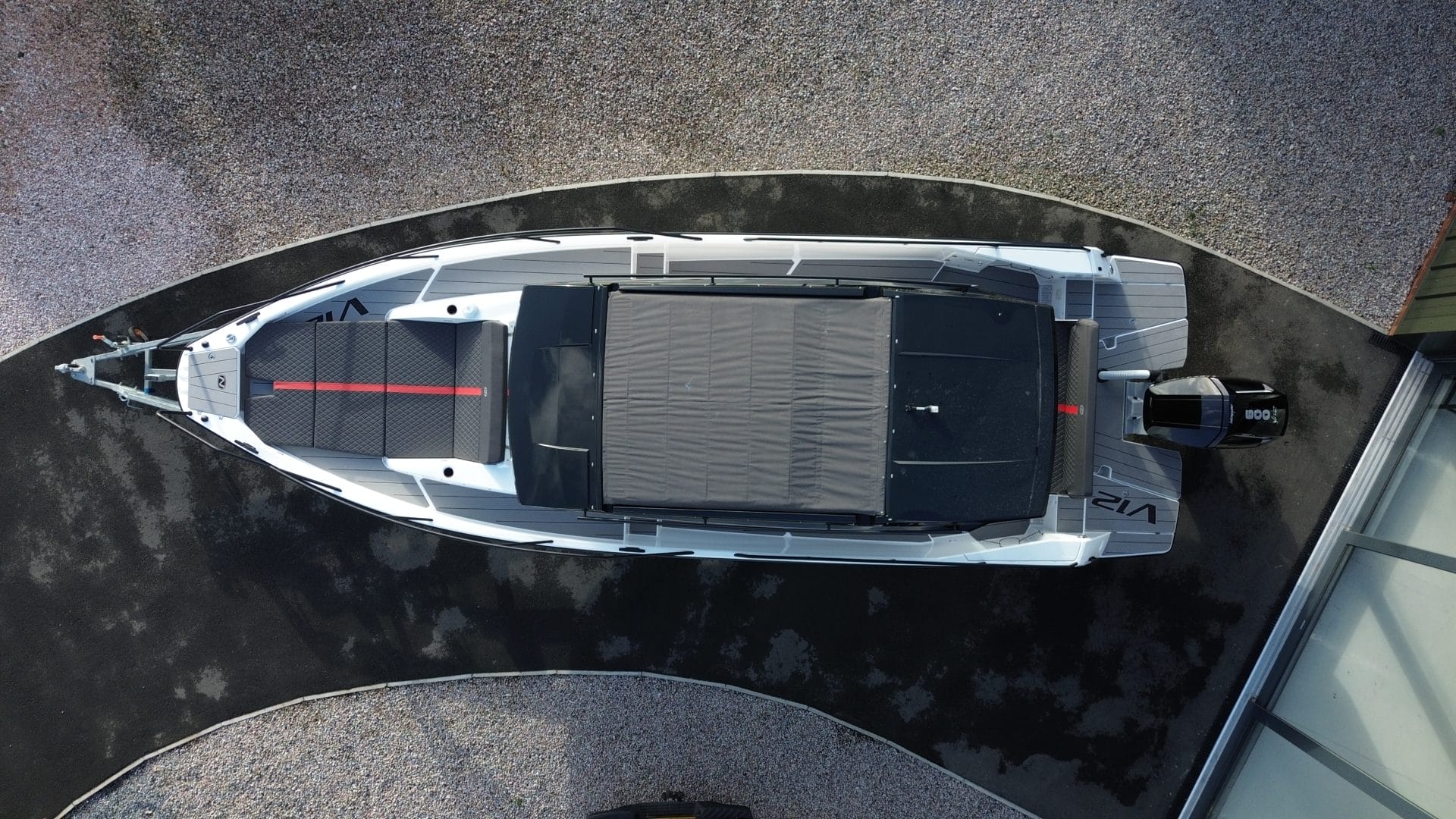 Nordkapp Coupe 905 aerial view